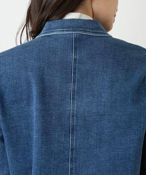 Leilian / レリアン テーラードジャケット | デニムカバーオール【L JEANS】 | 詳細8