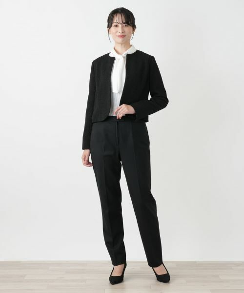Leilian / レリアン テーラードジャケット | ノーカラージャケット【セレモニー】 | 詳細1