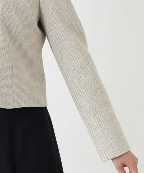 Leilian / レリアン テーラードジャケット | ノーカラージャケット【セレモニー】 | 詳細12