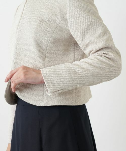 Leilian / レリアン テーラードジャケット | ノーカラージャケット【セレモニー】 | 詳細13