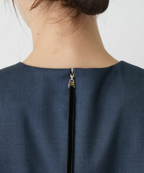 Leilian / レリアン ドレス | レースクルーネックワンピース | 詳細14