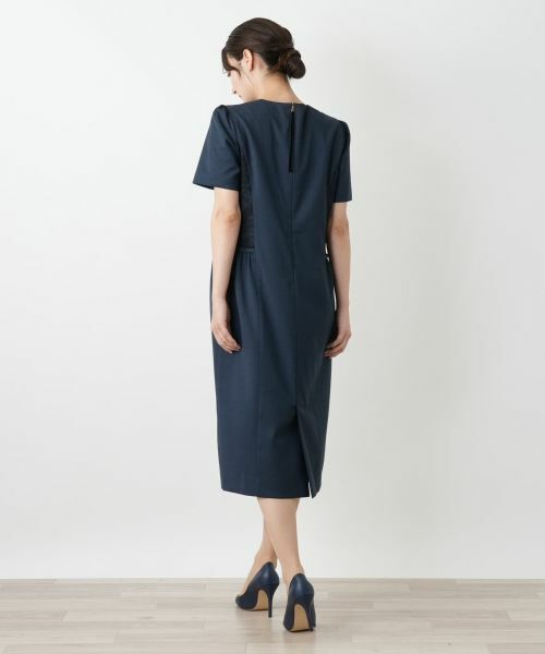 Leilian / レリアン ドレス | レースクルーネックワンピース | 詳細6