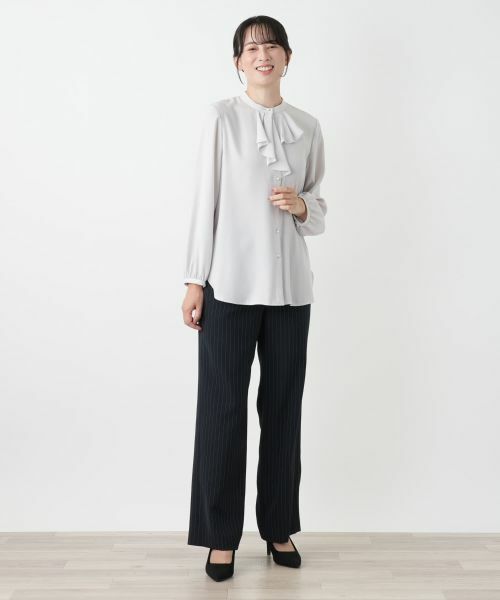 Leilian / レリアン シャツ・ブラウス | ラッフルフリルブラウス | 詳細1