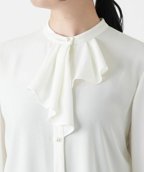 Leilian / レリアン シャツ・ブラウス | ラッフルフリルブラウス | 詳細10