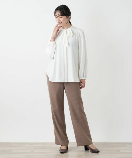 Leilian / レリアン シャツ・ブラウス | ラッフルフリルブラウス | 詳細4