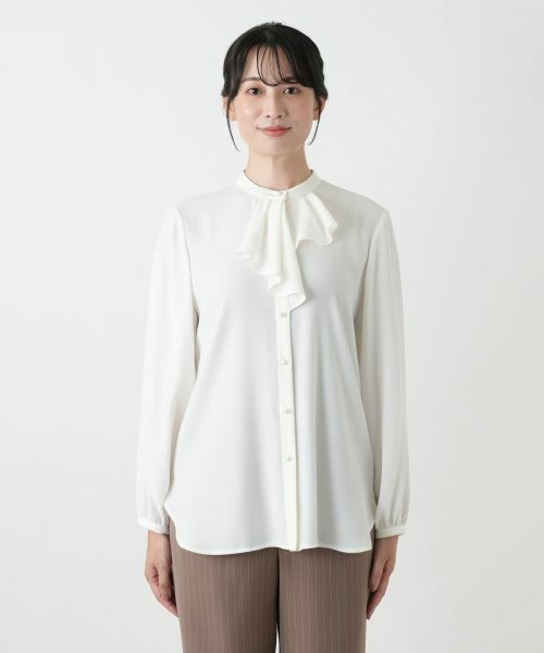 Leilian / レリアン シャツ・ブラウス | ラッフルフリルブラウス | 詳細7