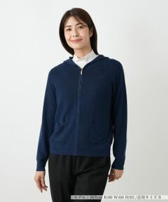 Leilian / レリアン カーディガン・ボレロ | ジップニットパーカ