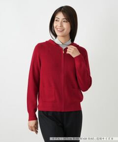 Leilian / レリアン カーディガン・ボレロ | ジップニットパーカ