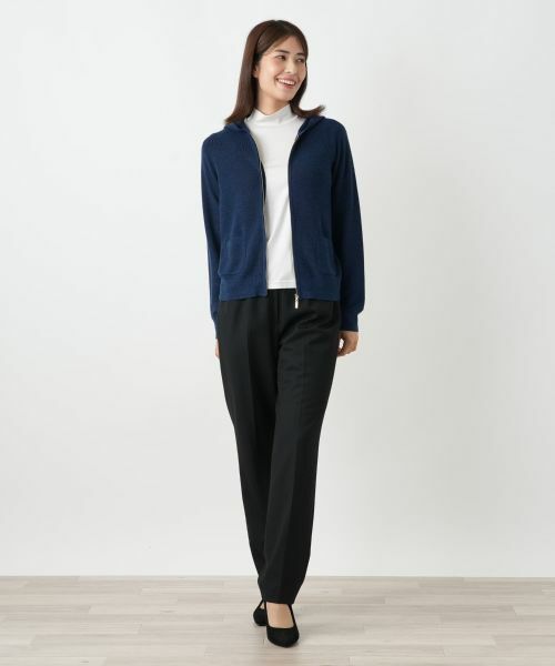Leilian / レリアン カーディガン・ボレロ | ジップニットパーカ | 詳細1
