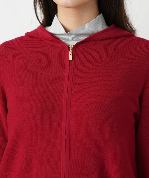 Leilian / レリアン カーディガン・ボレロ | ジップニットパーカ | 詳細10