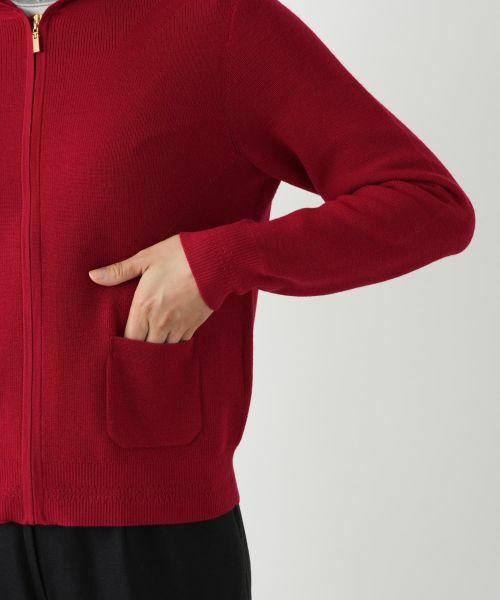 Leilian / レリアン カーディガン・ボレロ | ジップニットパーカ | 詳細13