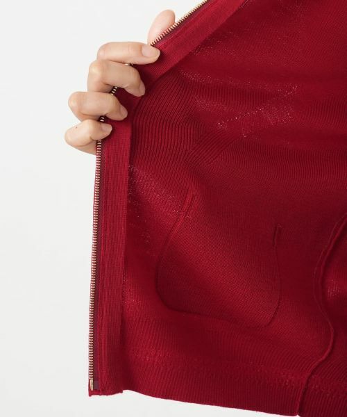 Leilian / レリアン カーディガン・ボレロ | ジップニットパーカ | 詳細15