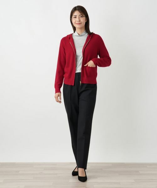 Leilian / レリアン カーディガン・ボレロ | ジップニットパーカ | 詳細4