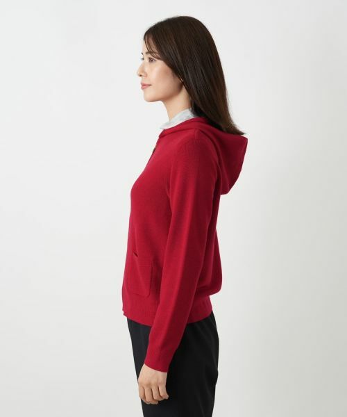 Leilian / レリアン カーディガン・ボレロ | ジップニットパーカ | 詳細8