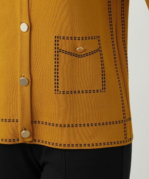 Leilian / レリアン カーディガン・ボレロ | ノーカラーカーディガン【25年9月カタログ】 | 詳細10