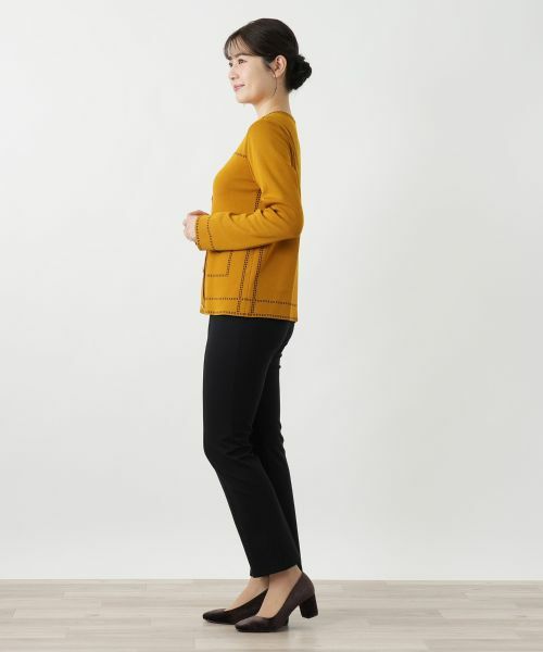 Leilian / レリアン カーディガン・ボレロ | ノーカラーカーディガン【25年9月カタログ】 | 詳細2