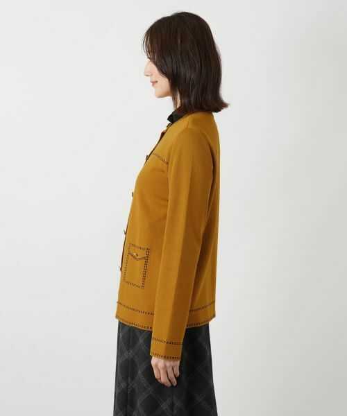 Leilian / レリアン カーディガン・ボレロ | ノーカラーカーディガン【25年9月カタログ】 | 詳細20