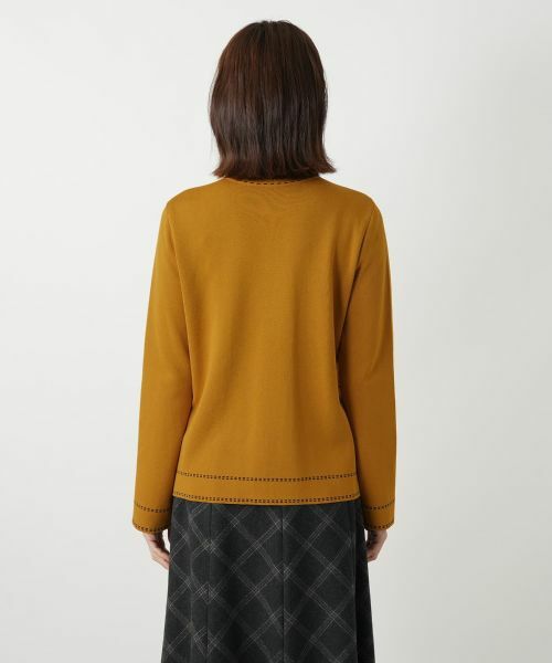 Leilian / レリアン カーディガン・ボレロ | ノーカラーカーディガン【25年9月カタログ】 | 詳細21