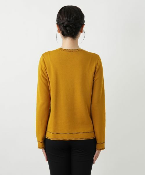 Leilian / レリアン カーディガン・ボレロ | ノーカラーカーディガン【25年9月カタログ】 | 詳細6