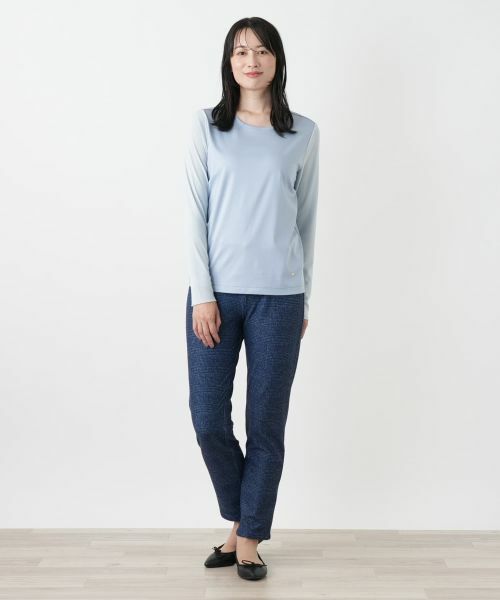 Leilian / レリアン カットソー | 袖切替クルーネックカットソー | 詳細10