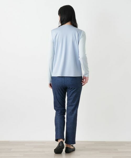 Leilian / レリアン カットソー | 袖切替クルーネックカットソー | 詳細12