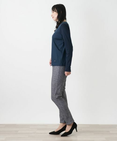 Leilian / レリアン カットソー | 袖切替クルーネックカットソー | 詳細5