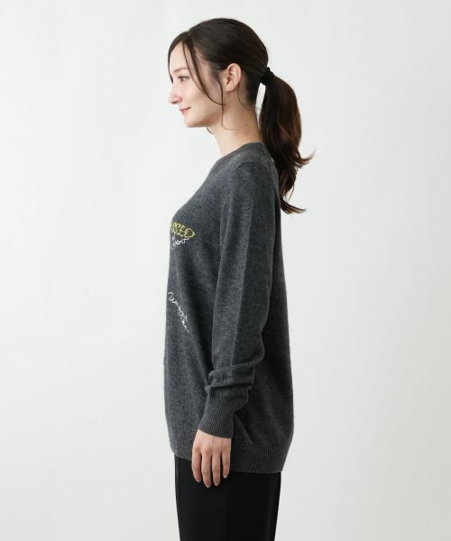 Leilian / レリアン ニット・セーター | 刺繍インターシャ編みニット | 詳細8