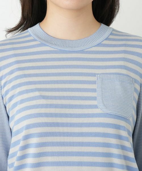 Leilian / レリアン ニット・セーター | ボーダークルーネックカットソー | 詳細10