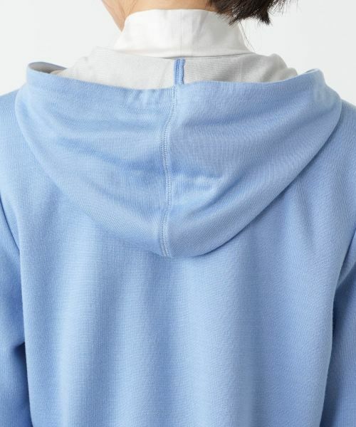 Leilian / レリアン その他アウター | 配色ジップニットパーカ | 詳細11