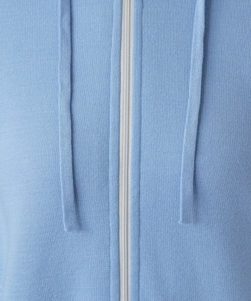 Leilian / レリアン その他アウター | 配色ジップニットパーカ | 詳細17