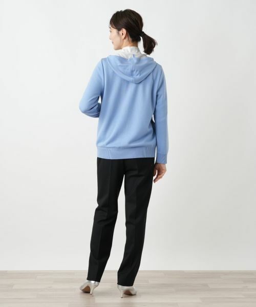 Leilian / レリアン その他アウター | 配色ジップニットパーカ | 詳細6