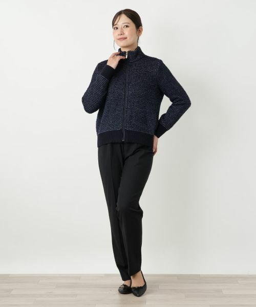 Leilian / レリアン その他アウター | スタンドカラージップジャケット | 詳細1