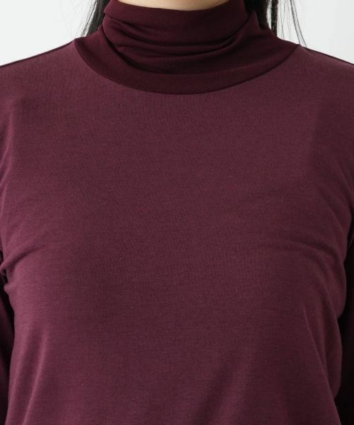 Leilian / レリアン カットソー | 切替ハイネックカットソー | 詳細13