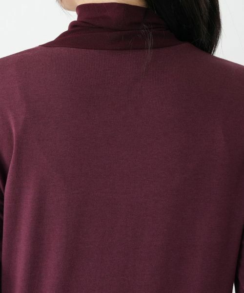Leilian / レリアン カットソー | 切替ハイネックカットソー | 詳細14