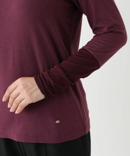 Leilian / レリアン カットソー | 切替ハイネックカットソー | 詳細16