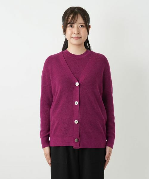 Leilian / レリアン カーディガン・ボレロ | Vネックカーディガン | 詳細10