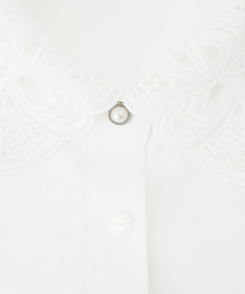 Leilian / レリアン マフラー・ショール・スヌード・ストール | レース付け襟 | 詳細2