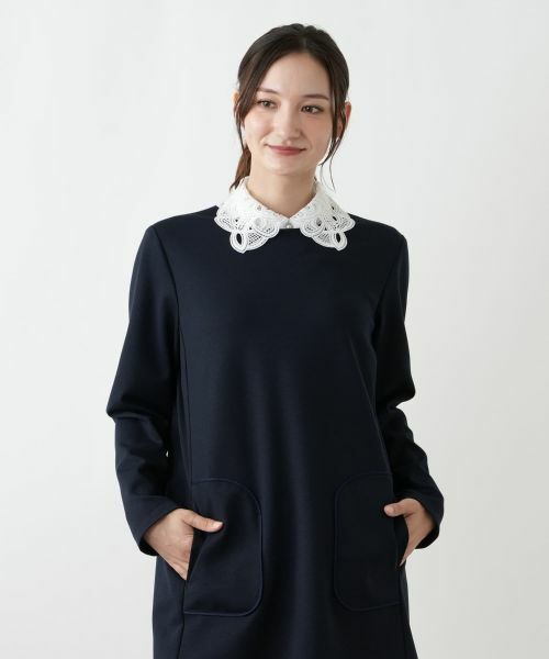 Leilian / レリアン マフラー・ショール・スヌード・ストール | レース付け襟 | 詳細3