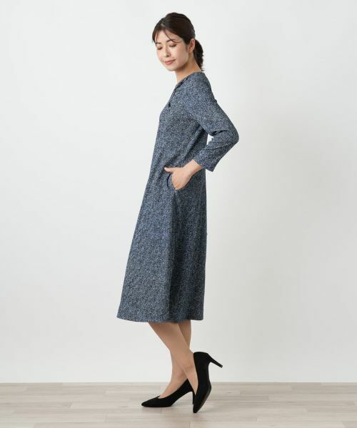 Leilian / レリアン ドレス | 洗えるリボンモチーフワンピース | 詳細5