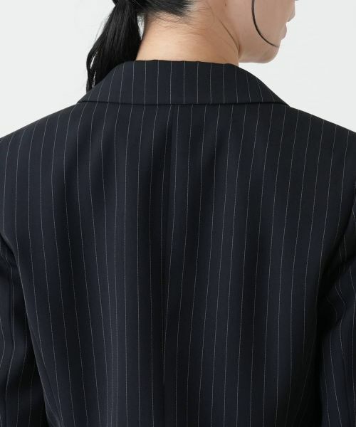 Leilian / レリアン テーラードジャケット | ストライプブレザー | 詳細11