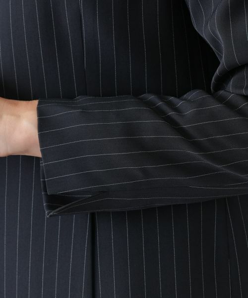 Leilian / レリアン テーラードジャケット | ストライプブレザー | 詳細13