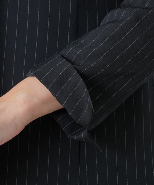 Leilian / レリアン テーラードジャケット | ストライプブレザー | 詳細15