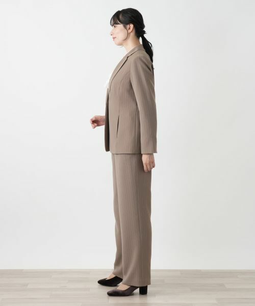 Leilian / レリアン テーラードジャケット | ストライプブレザー | 詳細2