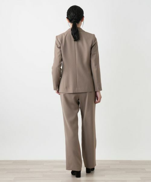 Leilian / レリアン テーラードジャケット | ストライプブレザー | 詳細3