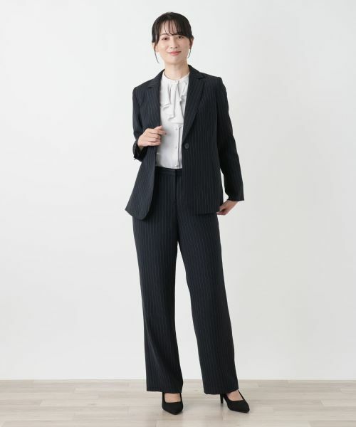 Leilian / レリアン テーラードジャケット | ストライプブレザー | 詳細4