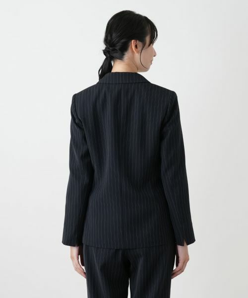 Leilian / レリアン テーラードジャケット | ストライプブレザー | 詳細9
