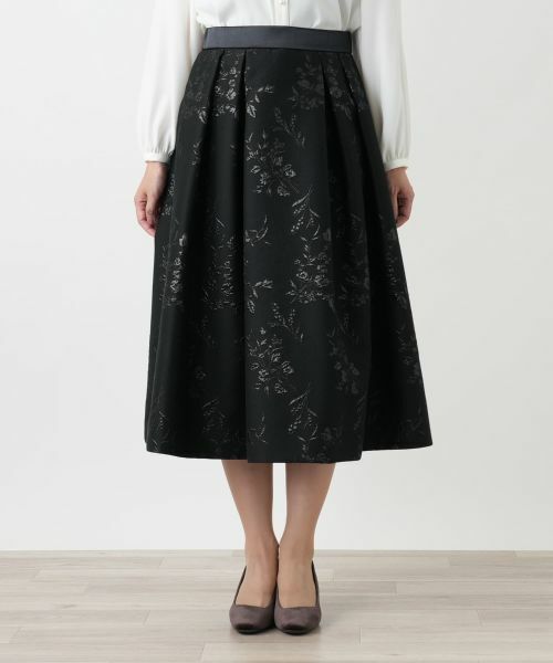 Leilian / レリアン ミニ・ひざ丈スカート | フレアスカート【セレモニー】 | 詳細4