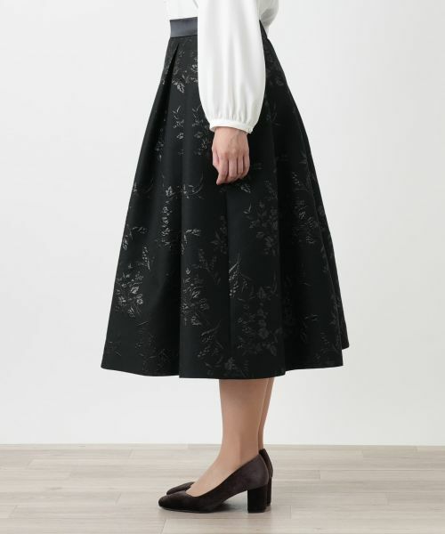 Leilian / レリアン ミニ・ひざ丈スカート | フレアスカート【セレモニー】 | 詳細5