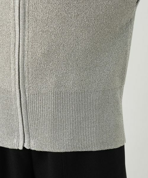 Leilian / レリアン テーラードジャケット | ジップラメニットベスト | 詳細24