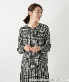 Leilian / レリアン シャツ・ブラウス | グレンチェックブラウス